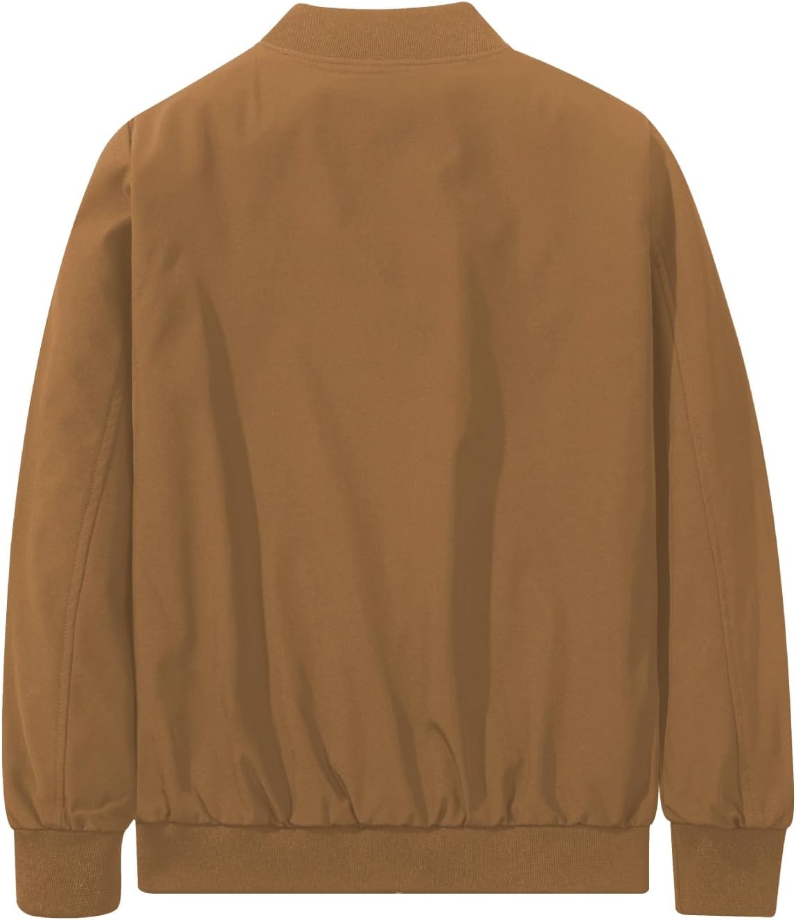 Men's Bomber Jacket Fashion Stylish Lightweight Windbreaker Spring Fall Casual Jackets for Men - Image 2