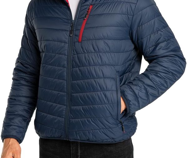 Men's Puffer Jacket Lightweight Packable Winter Jacket
